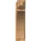 Ekena Millwork Thorton Rough Sawn Craftsman Outlooker, Western Red Cedar, 8"W x 24"D x 32"H OUT08X24X32THR04RWR - alternate 3